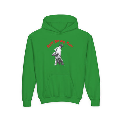 Youth Hoodie — "Bull Dawg Tuff" Graphic Sweatshirt