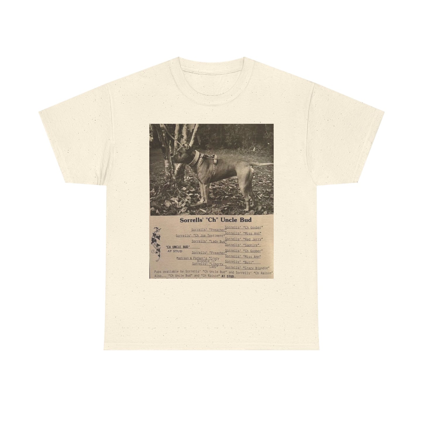 Dog Pedigree Unisex Tee