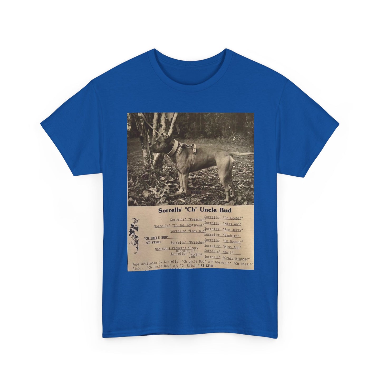 Dog Pedigree Unisex Tee