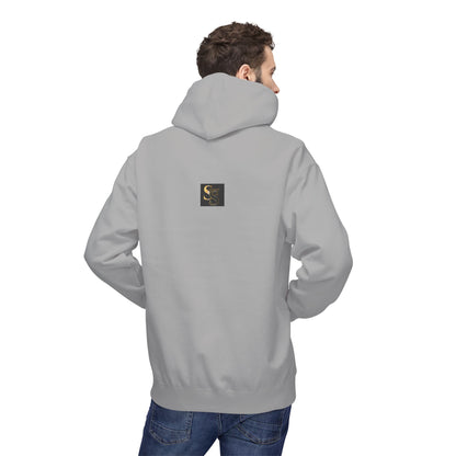 Badass Dad Hoodie — Graphic Father’s Day Pullover with Dog Silhouette