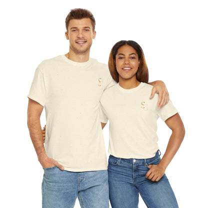 Stylish Unisex Heavy Cotton Tee, Casual Tee Shirt, Everyday Wear, Gift for Him and Her, Comfort Tee, Summer Fashion