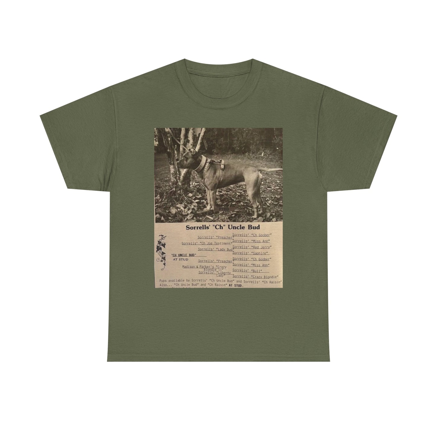 Dog Pedigree Unisex Tee