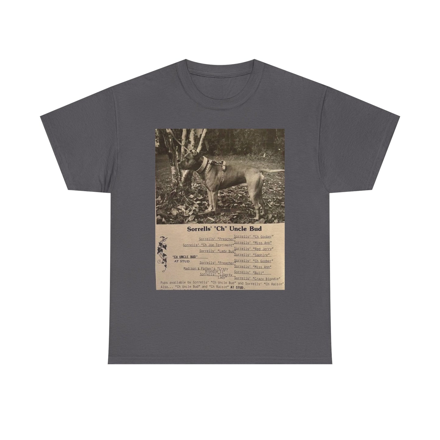 Dog Pedigree Unisex Tee