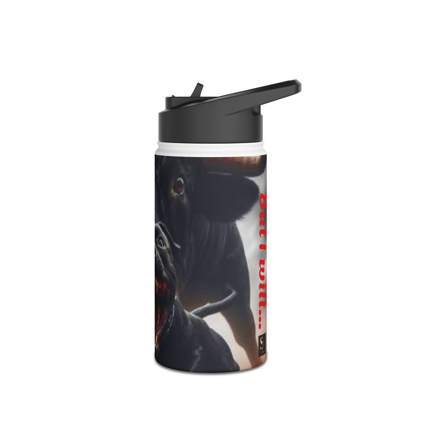 Dog Lover's Stainless Steel Water Bottle, Motivational Hydration for Pet Owners, Gift for Dog Lovers, Funny Animal Bottle, Durable [...]