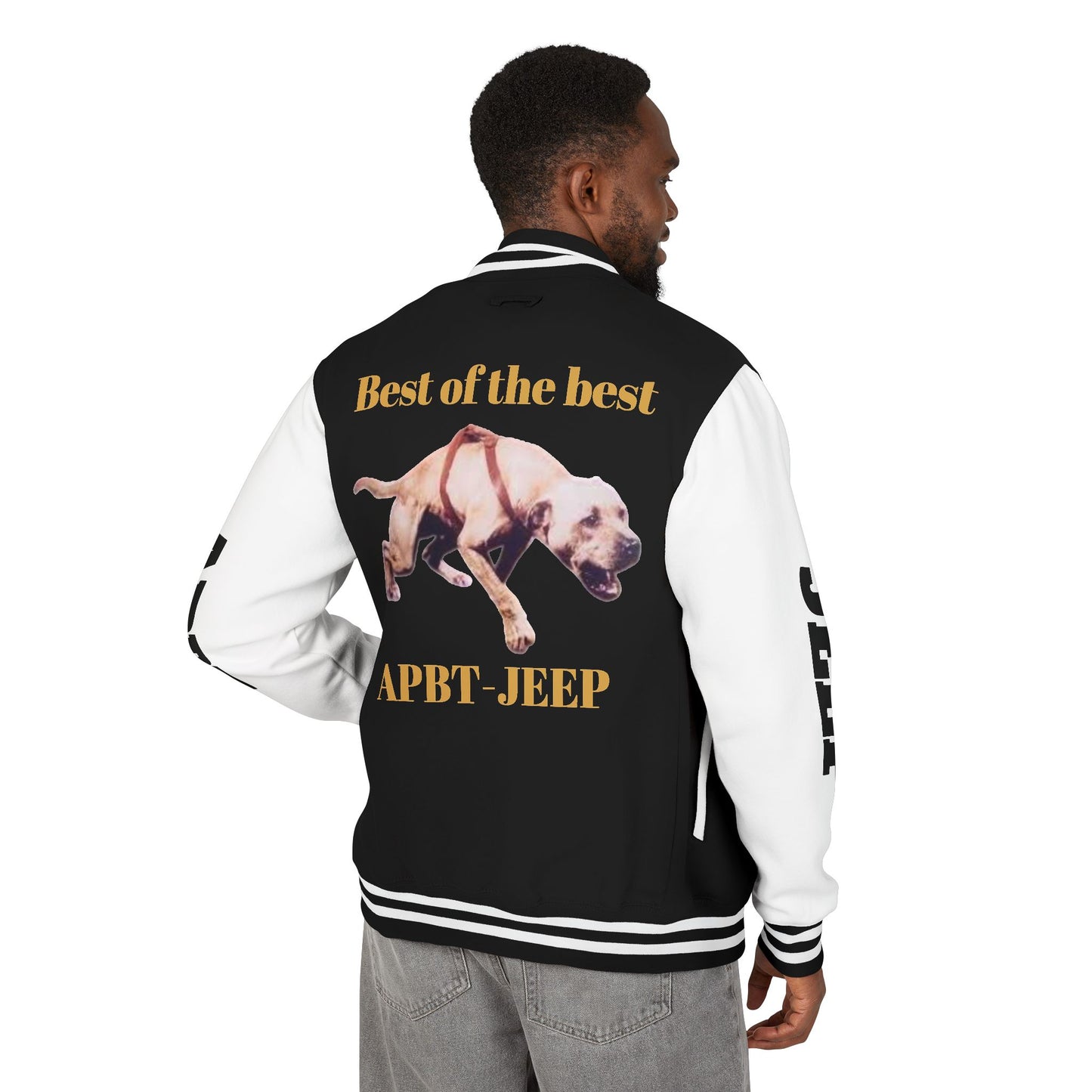 Letterman Jacket — "Best of the Best" APBT Bul Dog Varsity Jacket