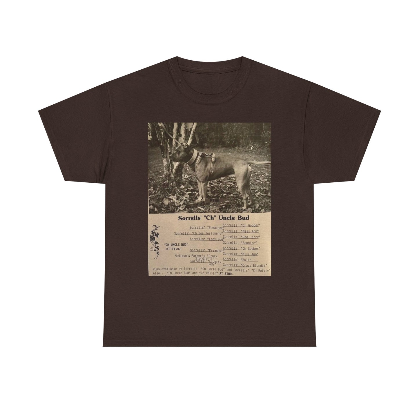 Dog Pedigree Unisex Tee