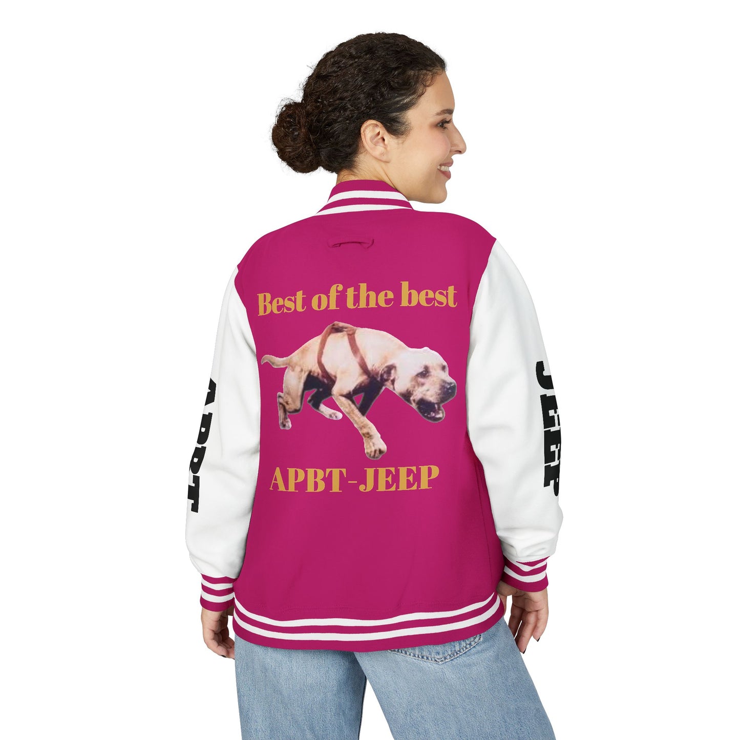 Letterman Jacket — "Best of the Best" APBT Bul Dog Varsity Jacket