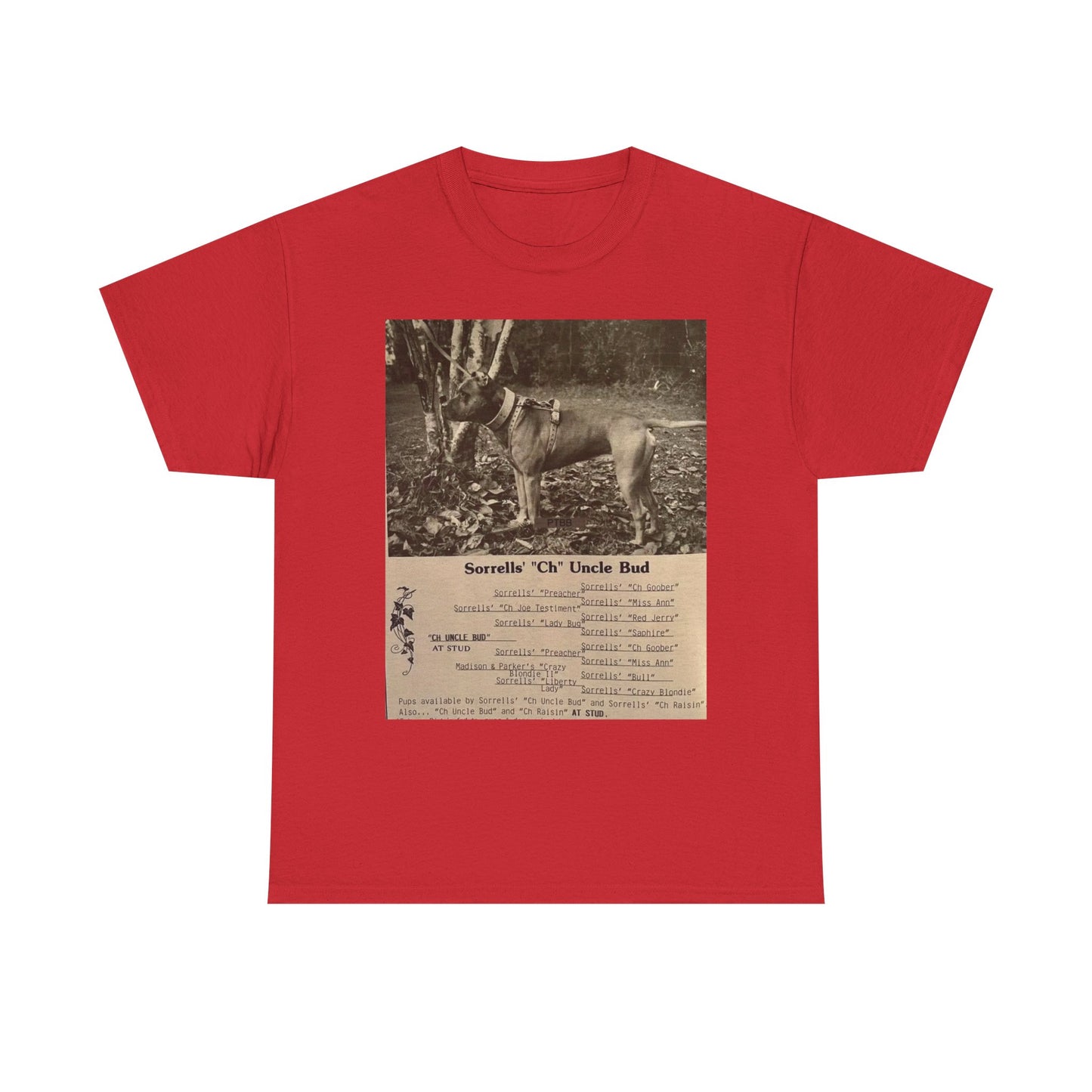 Dog Pedigree Unisex Tee