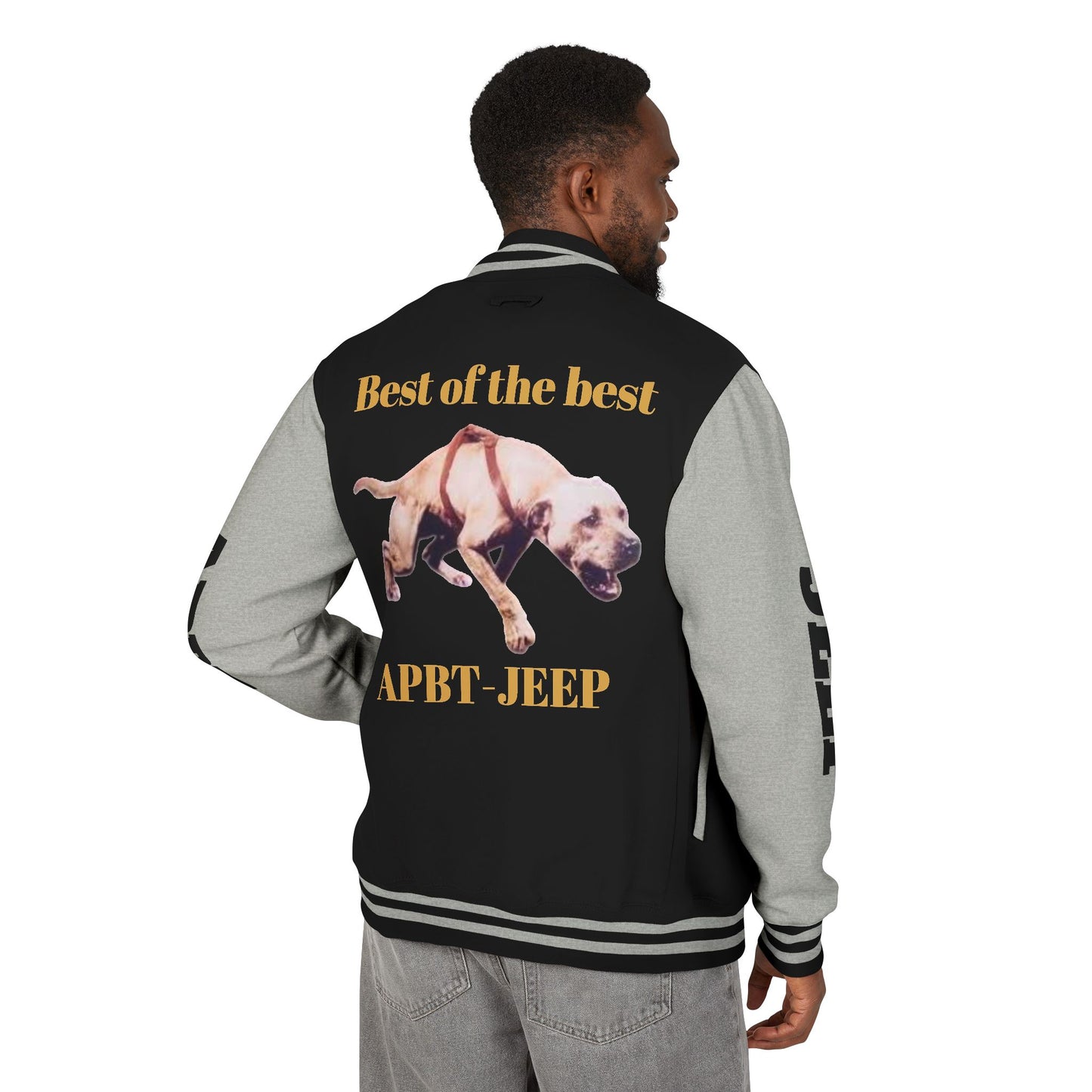 Letterman Jacket — "Best of the Best" APBT Bul Dog Varsity Jacket