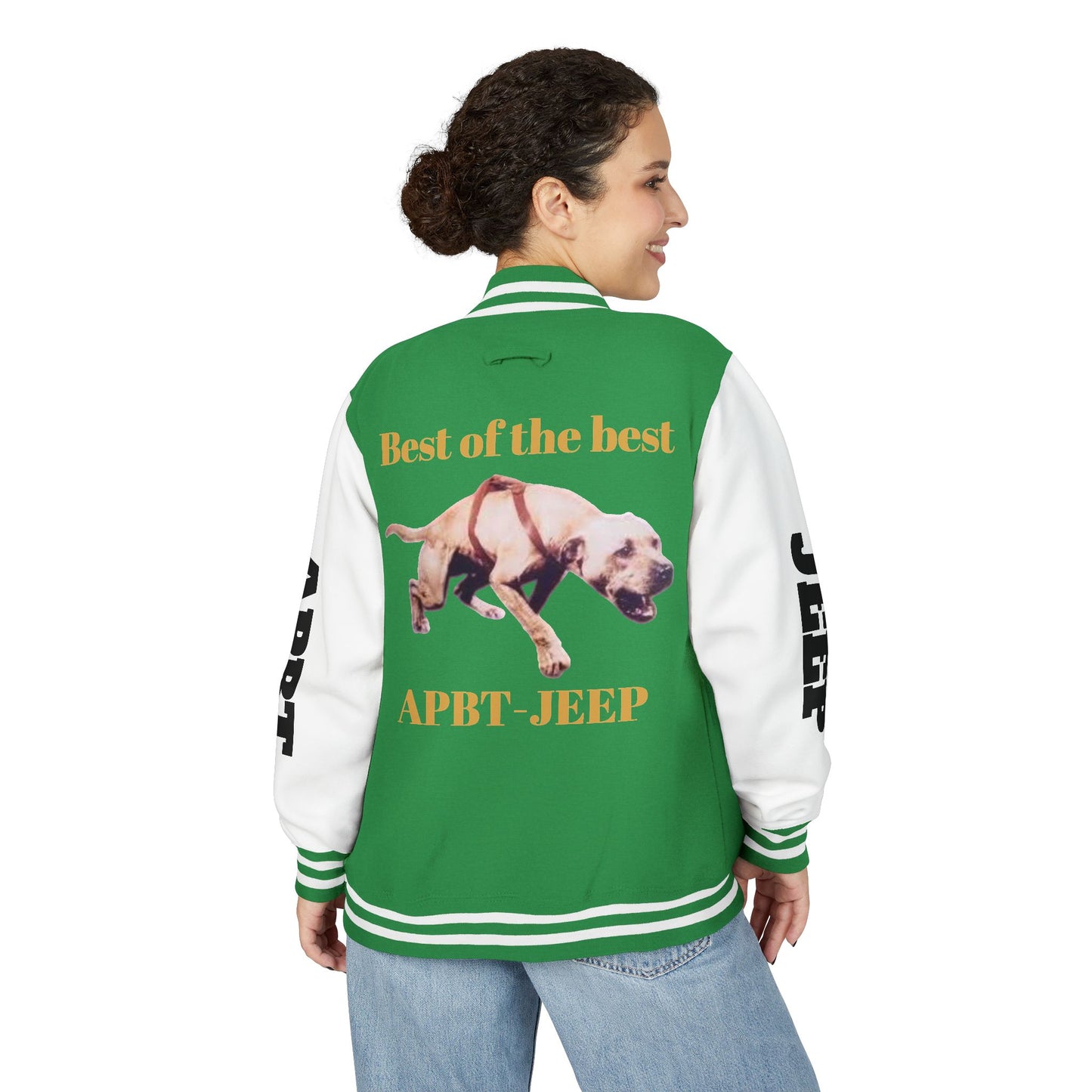 Letterman Jacket — "Best of the Best" APBT Bul Dog Varsity Jacket