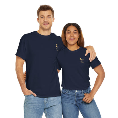 Stylish Unisex Heavy Cotton Tee, Casual Tee Shirt, Everyday Wear, Gift for Him and Her, Comfort Tee, Summer Fashion