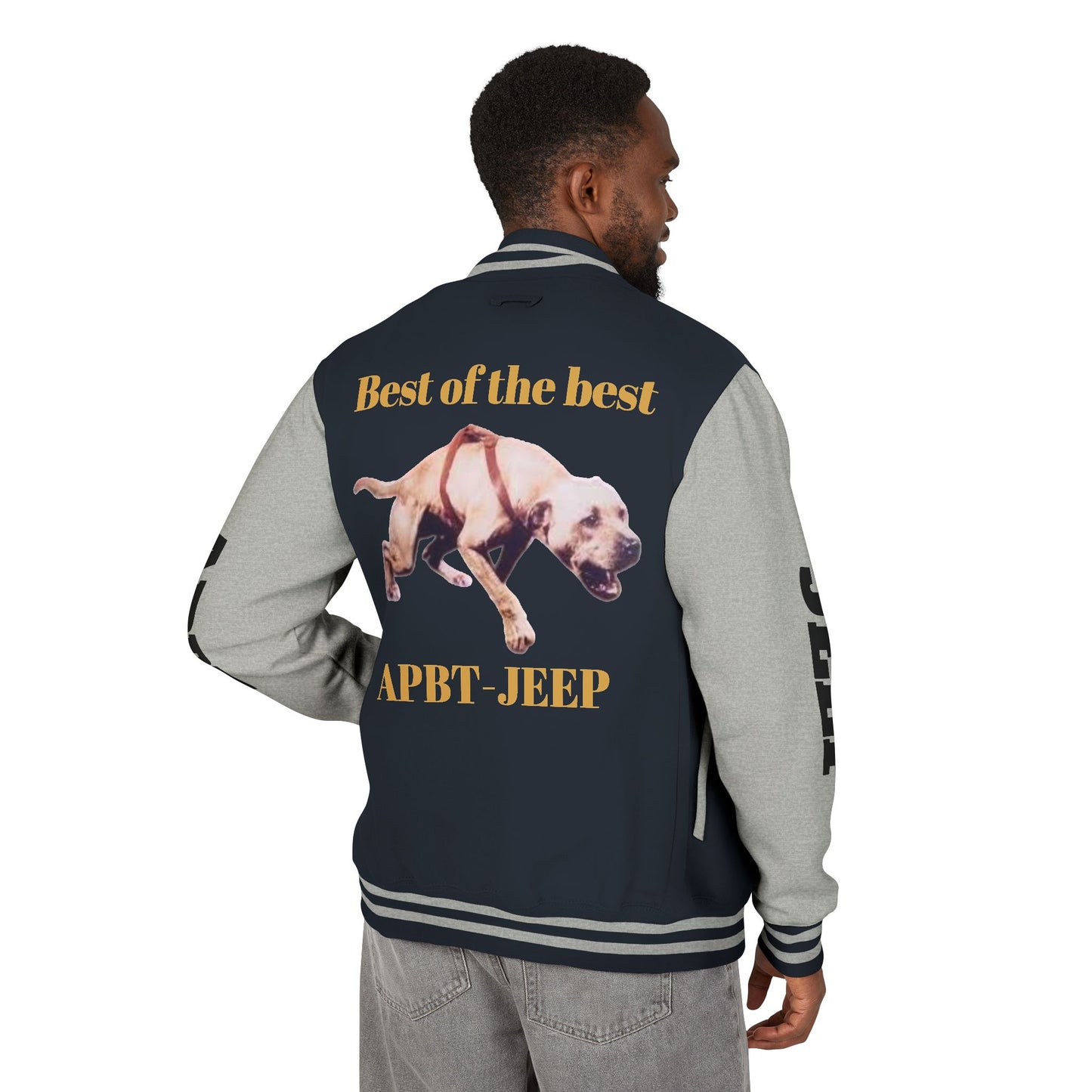 Letterman Jacket — "Best of the Best" APBT Bul Dog Varsity Jacket