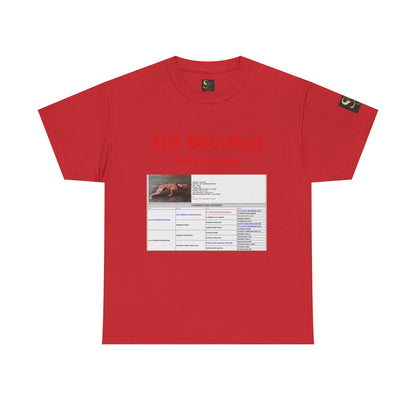 History T‑Shirt — "CH BIG Red" Pedigree Graphic Tee