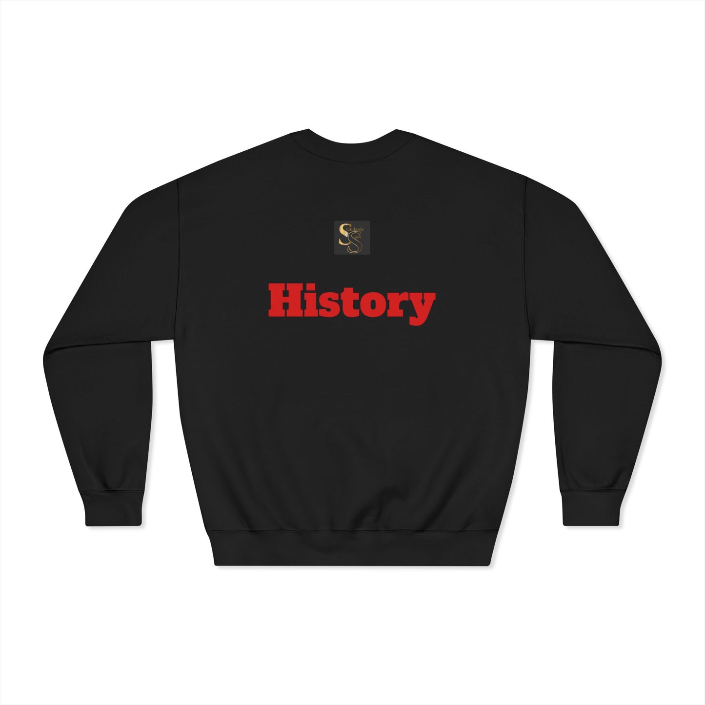 Pedigree History Crewneck Sweatshirt — Vintage Dog Pedigree Print