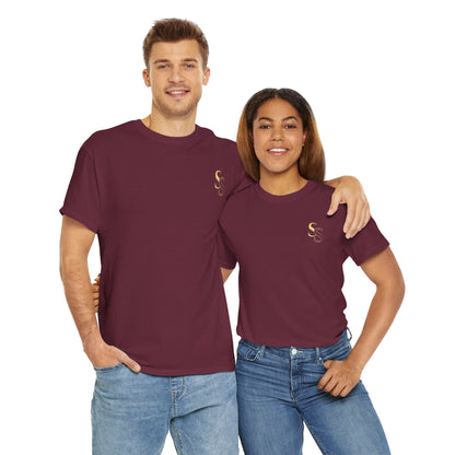 Stylish Unisex Heavy Cotton Tee, Casual Tee Shirt, Everyday Wear, Gift for Him and Her, Comfort Tee, Summer Fashion