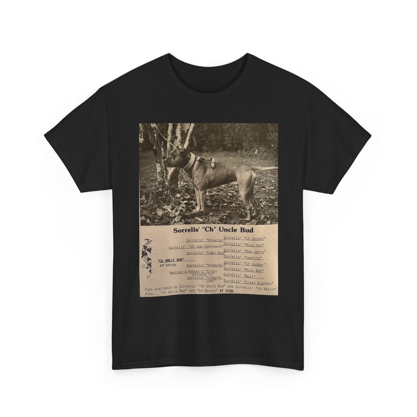 Dog Pedigree Unisex Tee