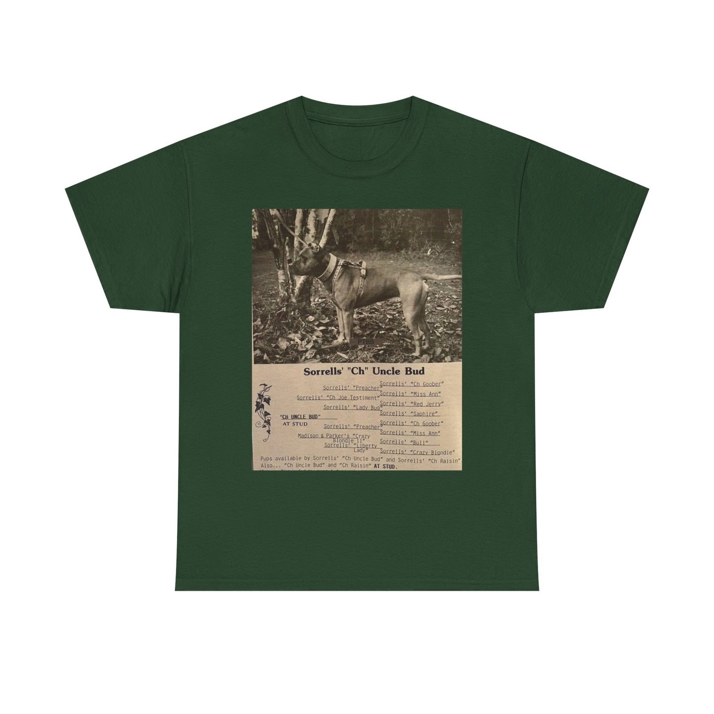 Dog Pedigree Unisex Tee