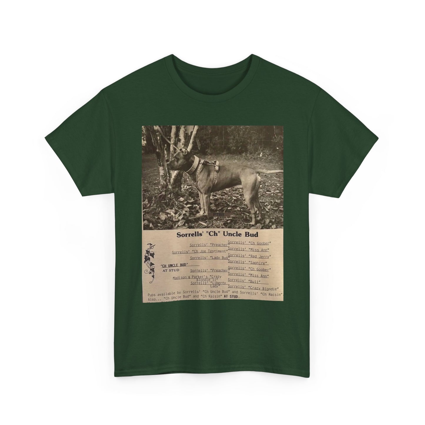 Dog Pedigree Unisex Tee