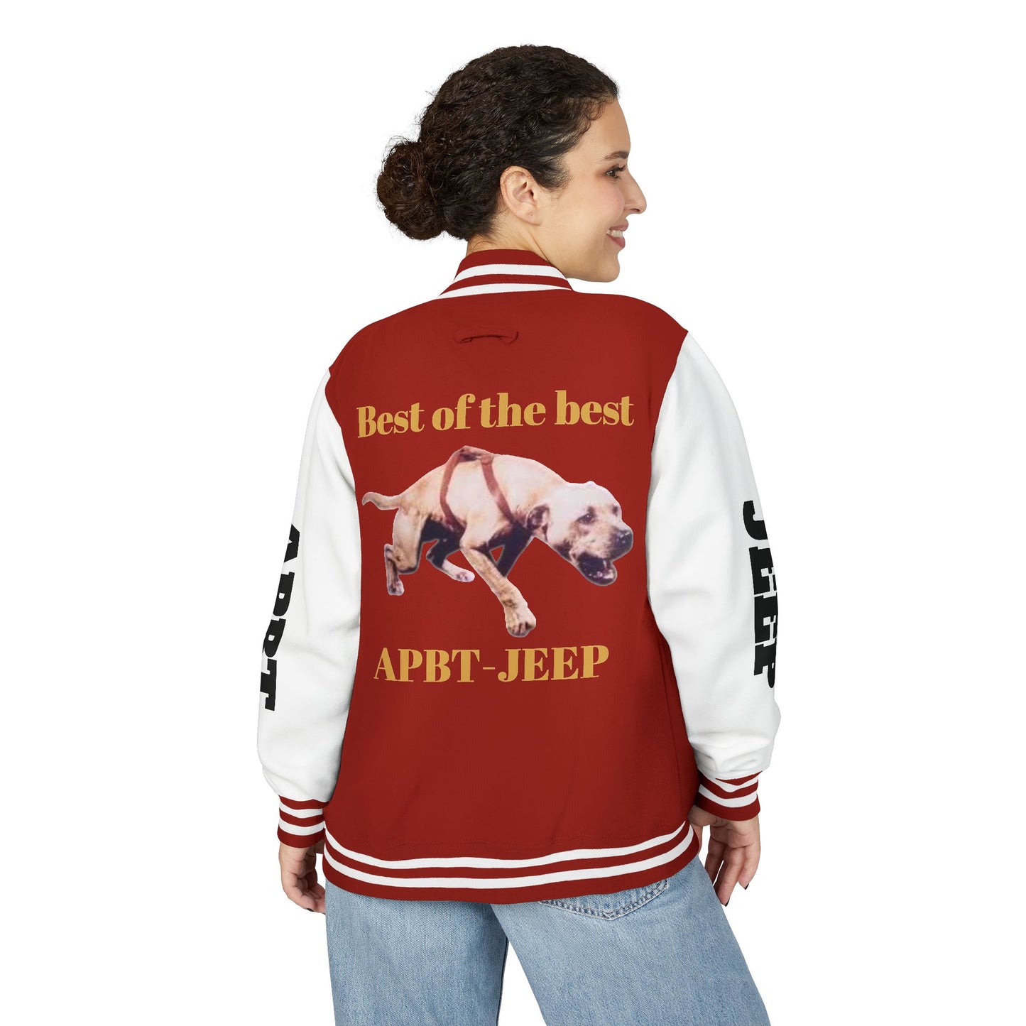 Letterman Jacket — "Best of the Best" APBT Bul Dog Varsity Jacket