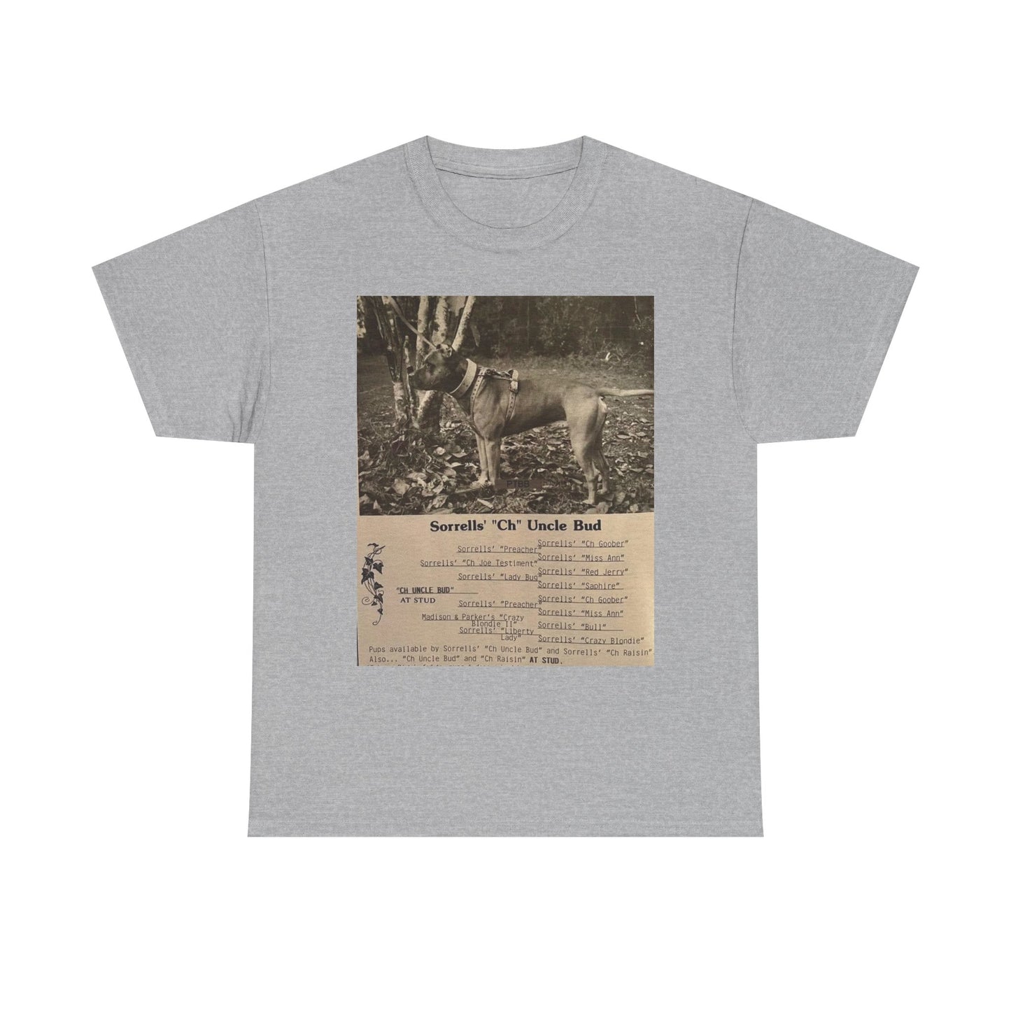 Dog Pedigree Unisex Tee