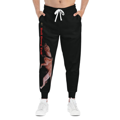 APBT Lover Athletic Joggers — 'Bull Dawg Tuff' Graphic Sweatpants