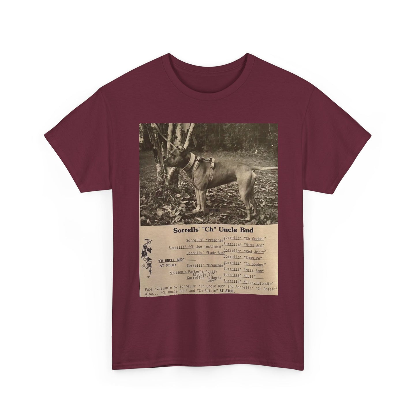 Dog Pedigree Unisex Tee