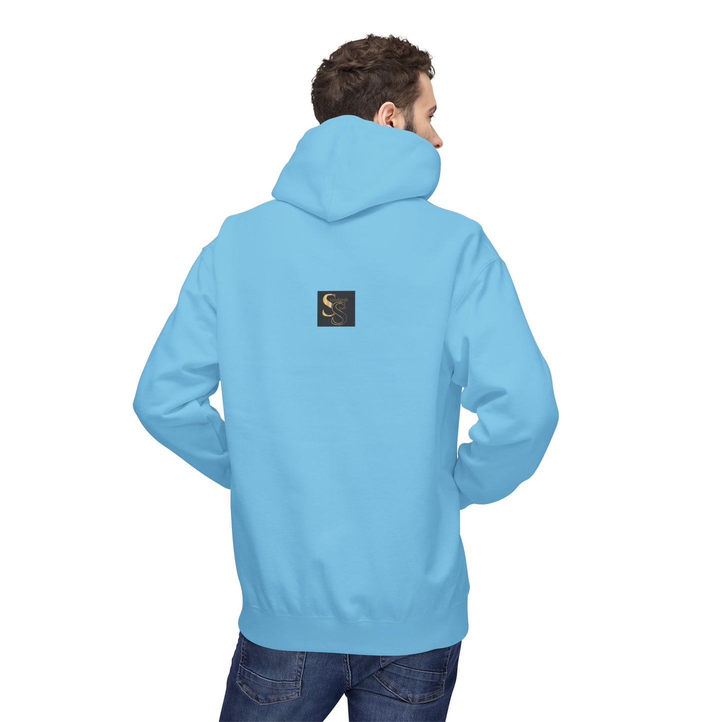 Badass Dad Hoodie — Graphic Father’s Day Pullover with Dog Silhouette
