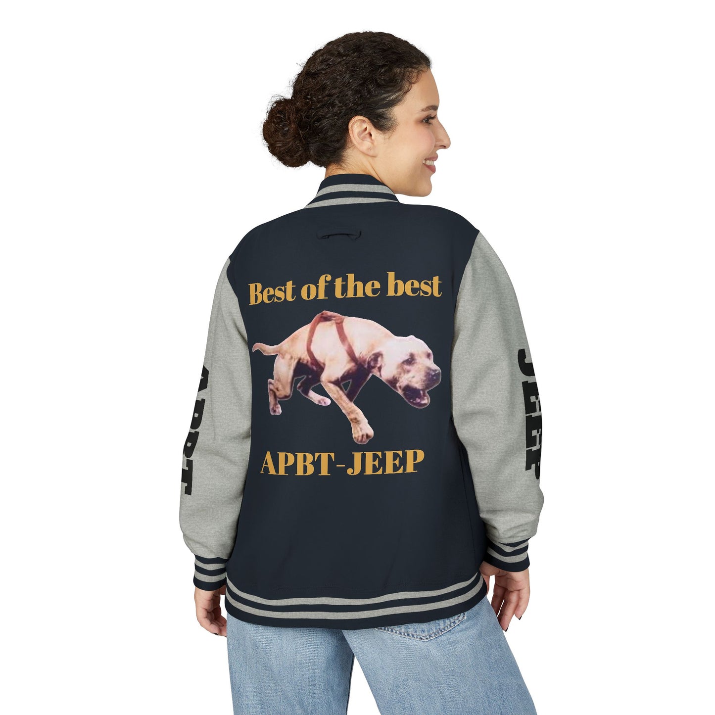 Letterman Jacket — "Best of the Best" APBT Bul Dog Varsity Jacket