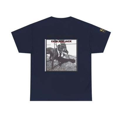 T-Shirt — "CH Black Jack" Pedigree Graphic Tee (Know Your History)