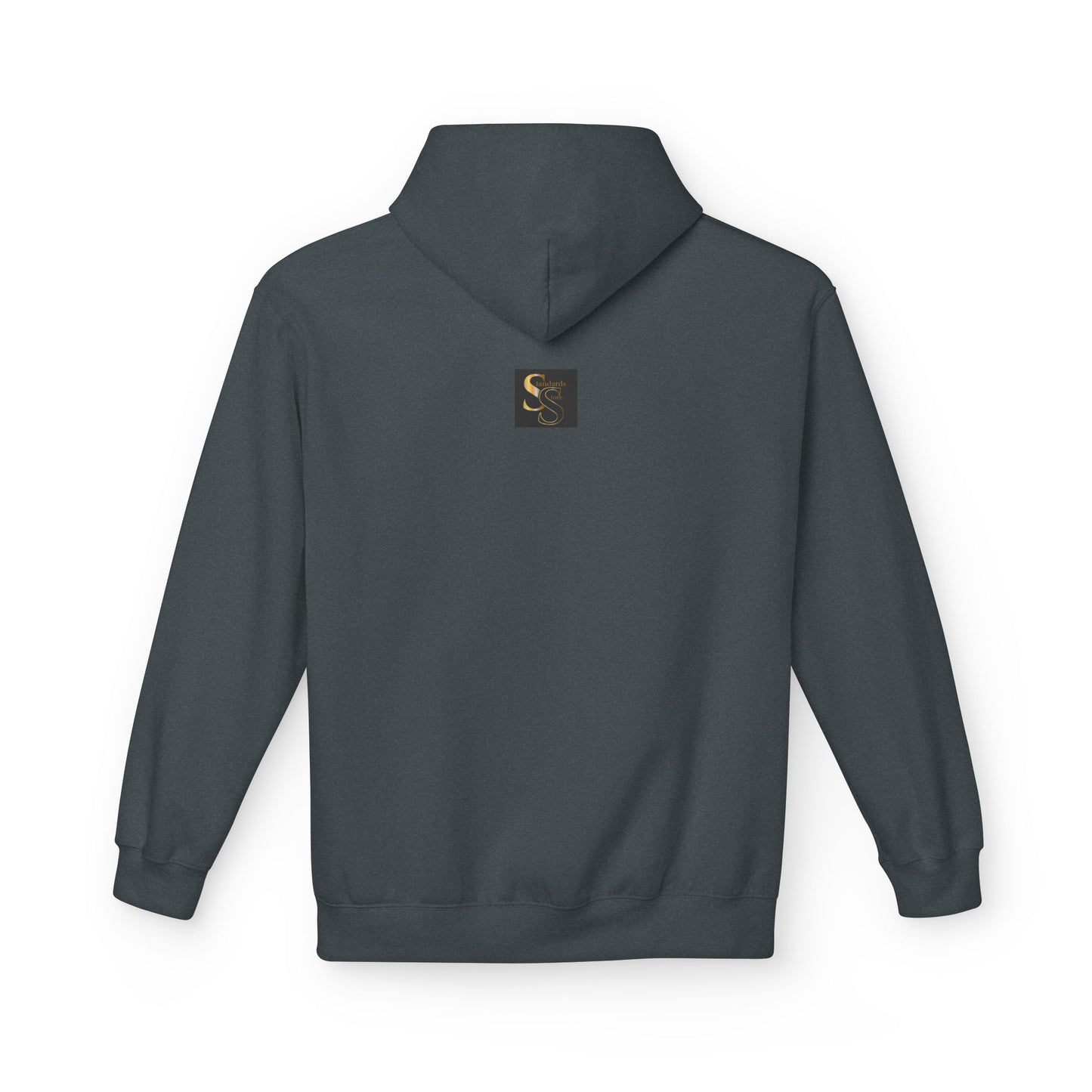 Badass Dad Hoodie — Graphic Father’s Day Pullover with Dog Silhouette