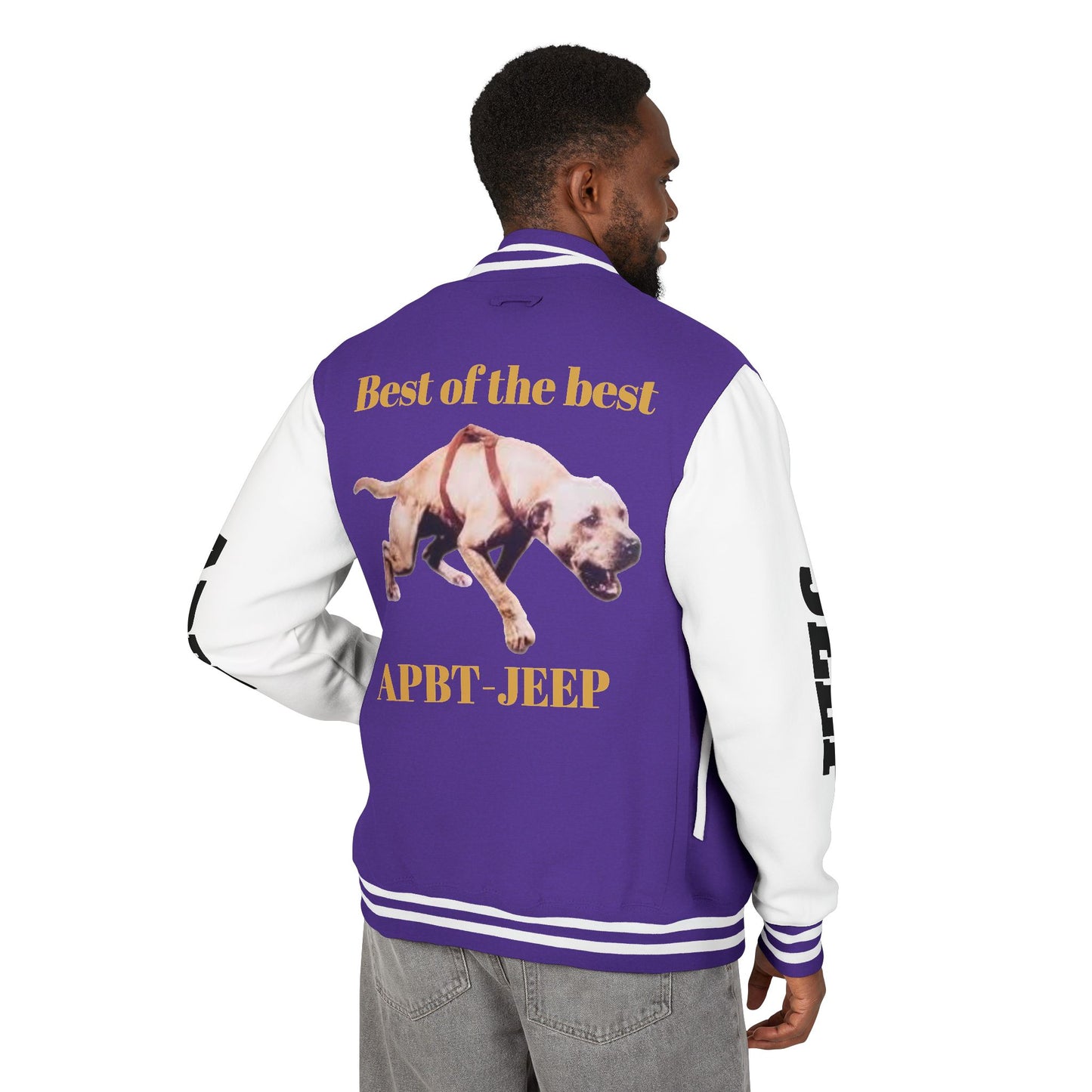 Letterman Jacket — "Best of the Best" APBT Bul Dog Varsity Jacket