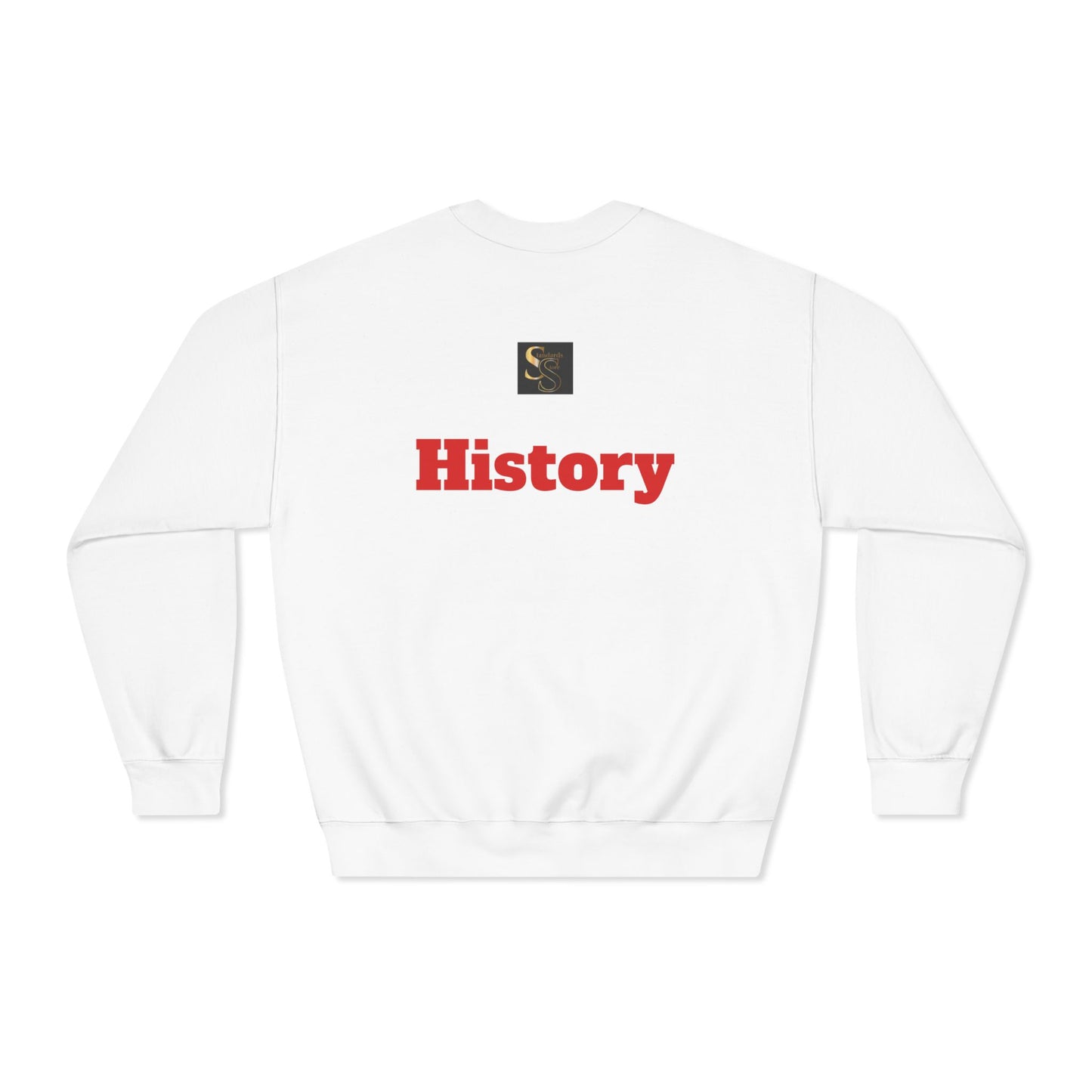 Pedigree History Crewneck Sweatshirt — Vintage Dog Pedigree Print