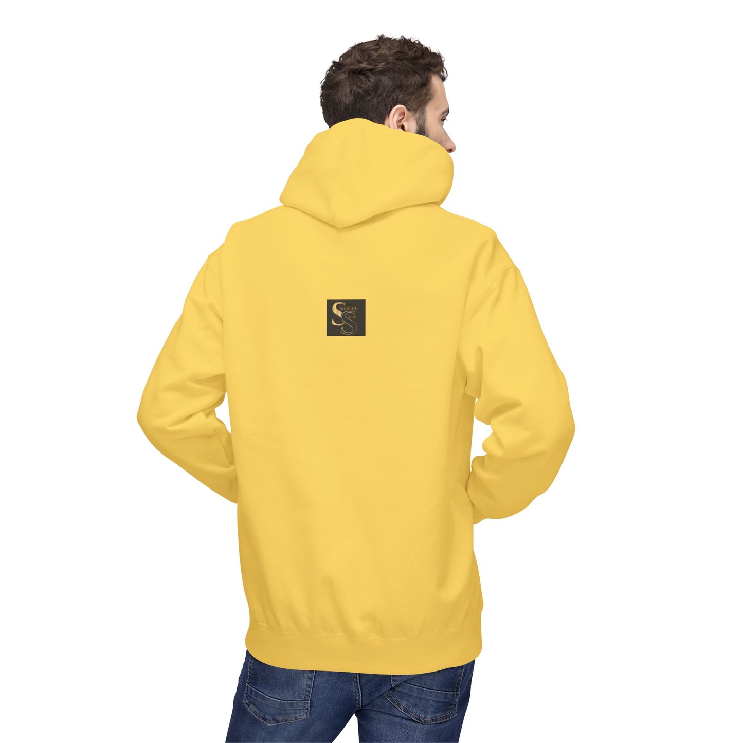 Badass Dad Hoodie — Graphic Father’s Day Pullover with Dog Silhouette