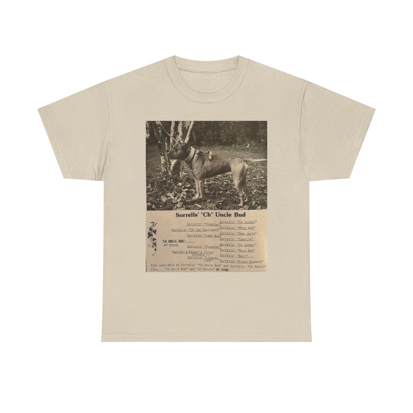 Dog Pedigree Unisex Tee