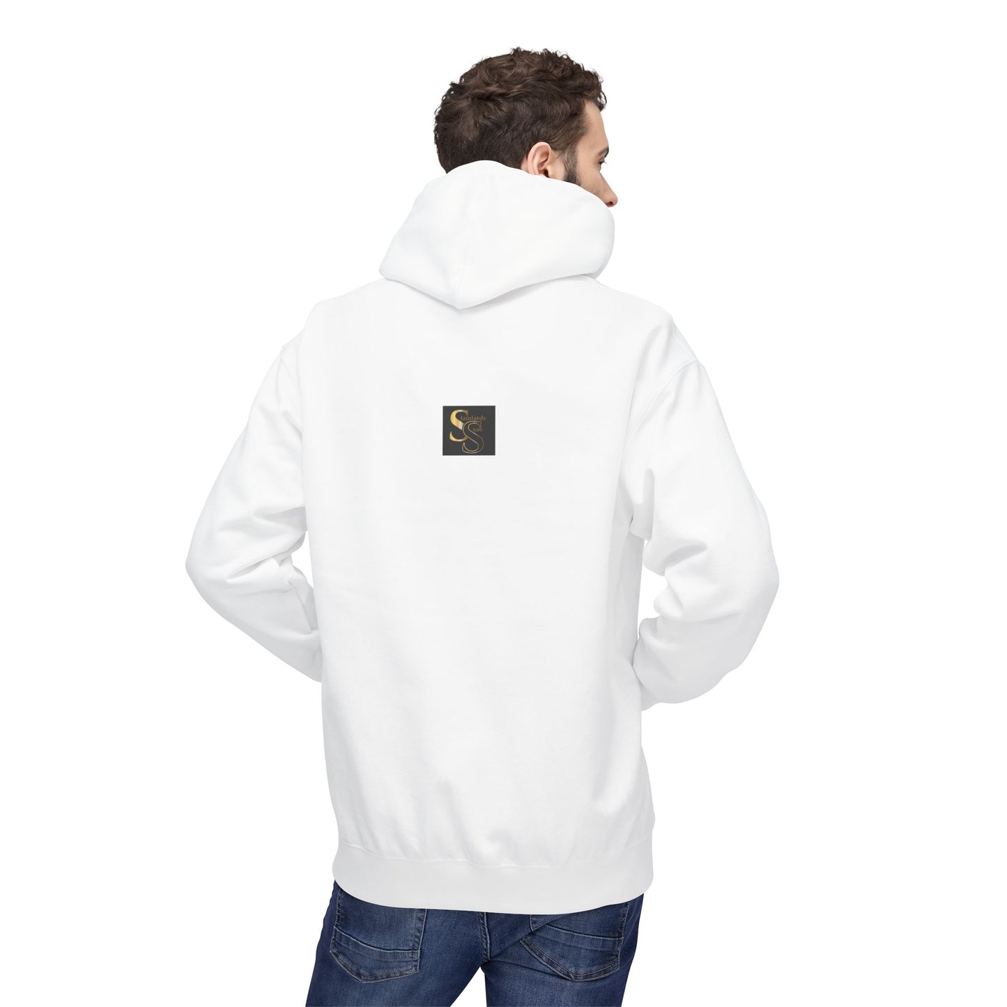 Badass Dad Hoodie — Graphic Father’s Day Pullover with Dog Silhouette