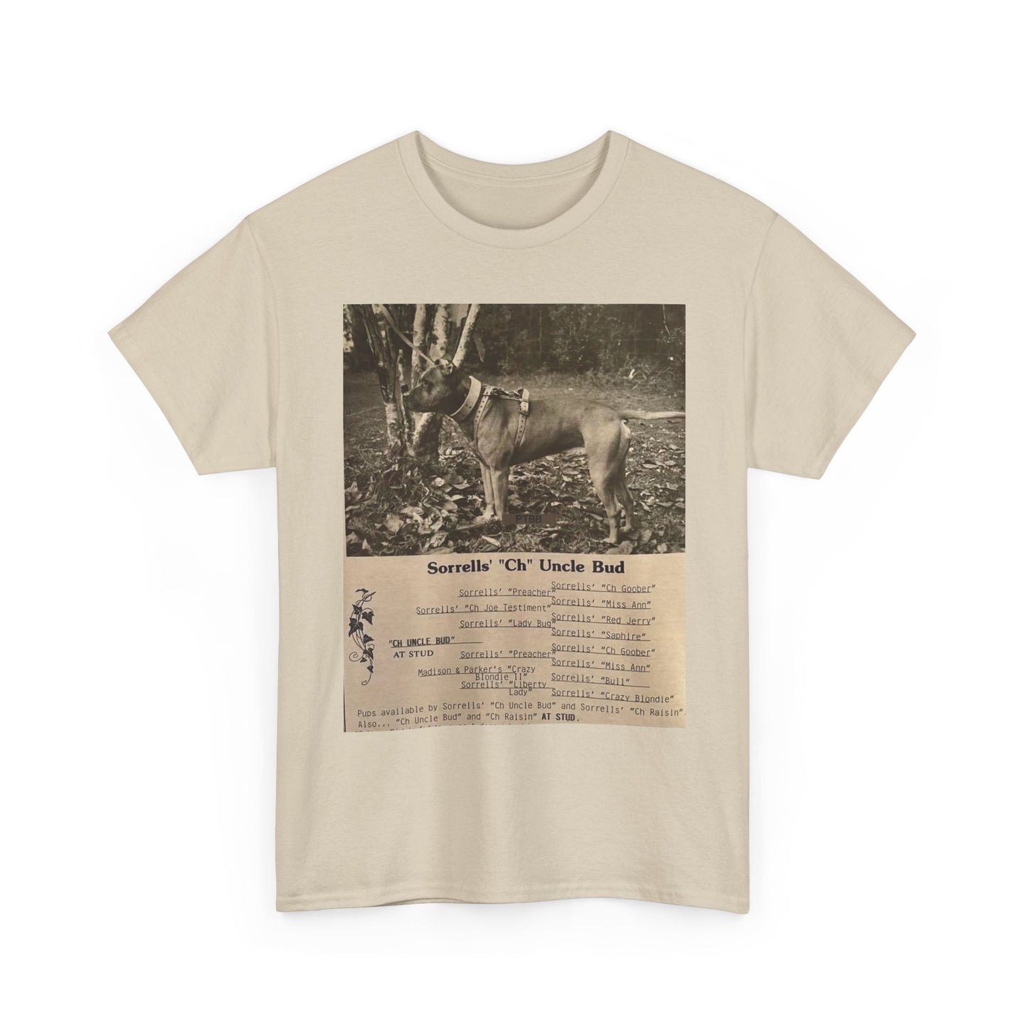 Dog Pedigree Unisex Tee