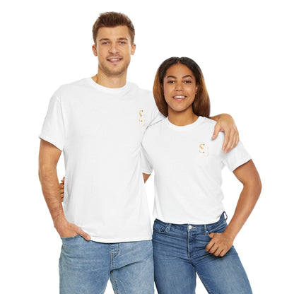 Stylish Unisex Heavy Cotton Tee, Casual Tee Shirt, Everyday Wear, Gift for Him and Her, Comfort Tee, Summer Fashion