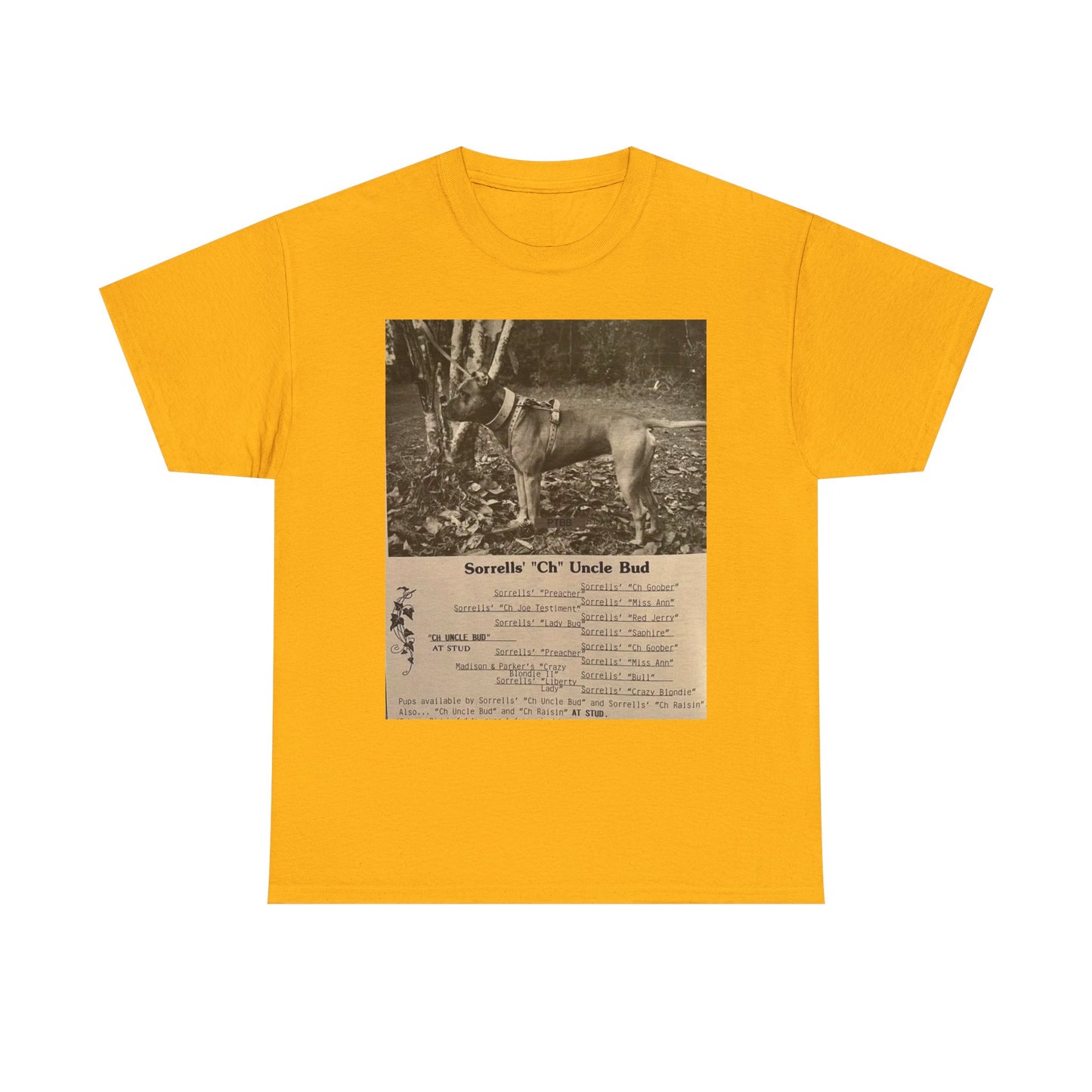 Dog Pedigree Unisex Tee