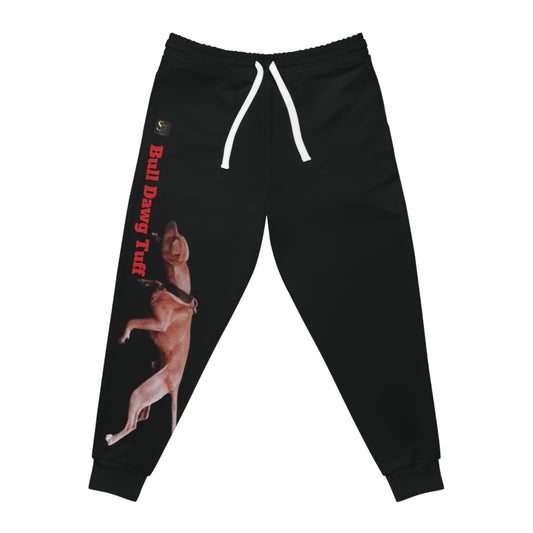 APBT Lover Athletic Joggers — 'Bull Dawg Tuff' Graphic Sweatpants