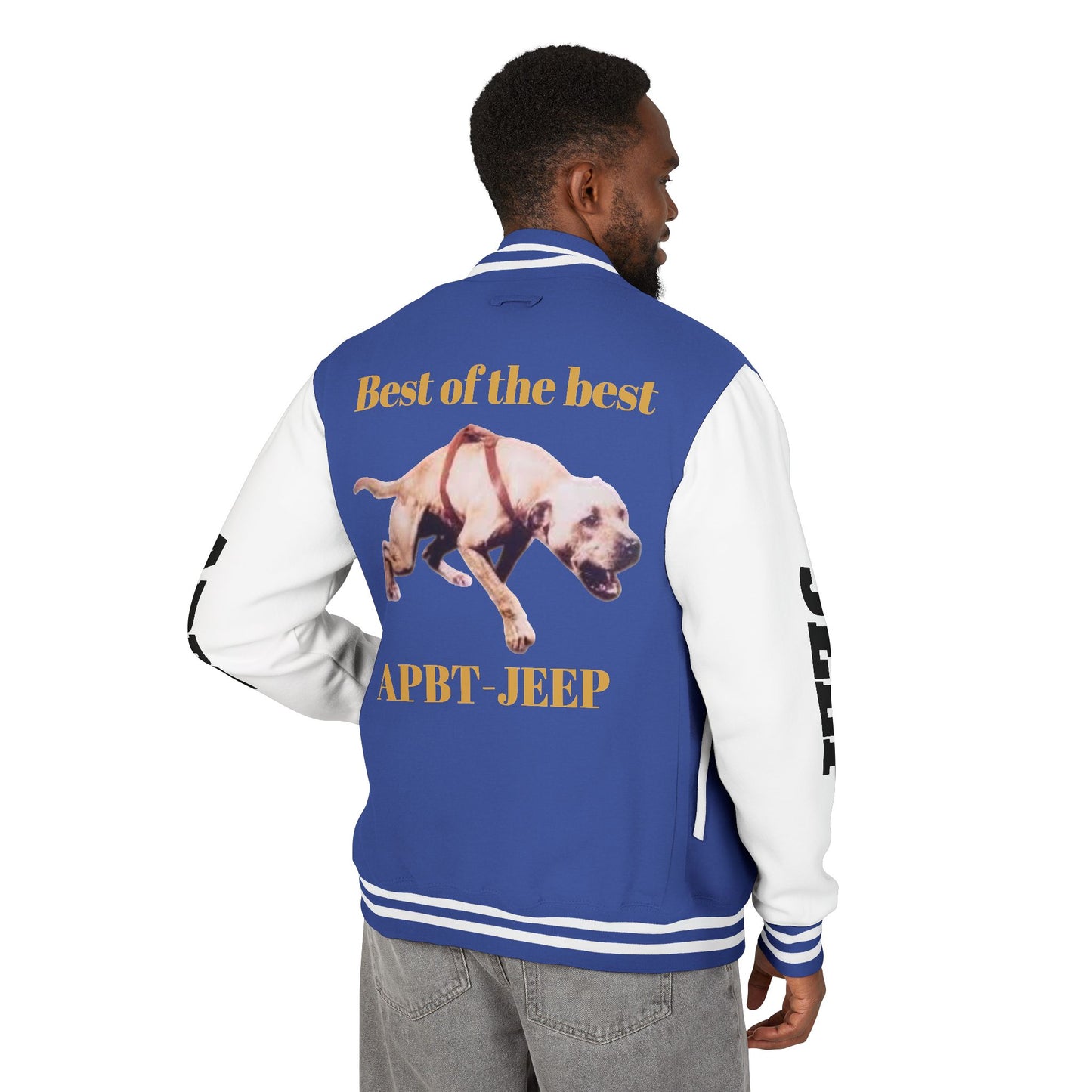 Letterman Jacket — "Best of the Best" APBT Bul Dog Varsity Jacket