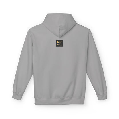 Badass Dad Hoodie — Graphic Father’s Day Pullover with Dog Silhouette