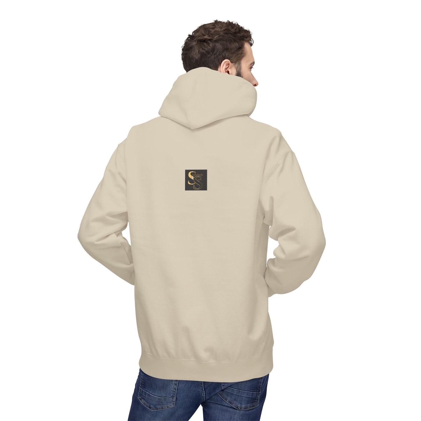 Badass Dad Hoodie — Graphic Father’s Day Pullover with Dog Silhouette
