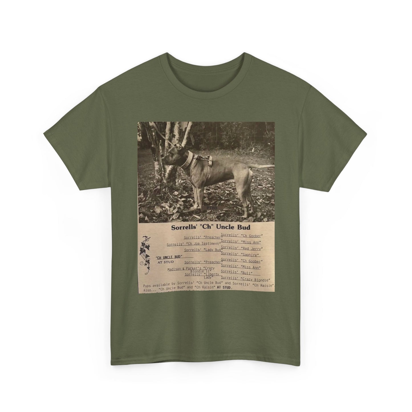 Dog Pedigree Unisex Tee