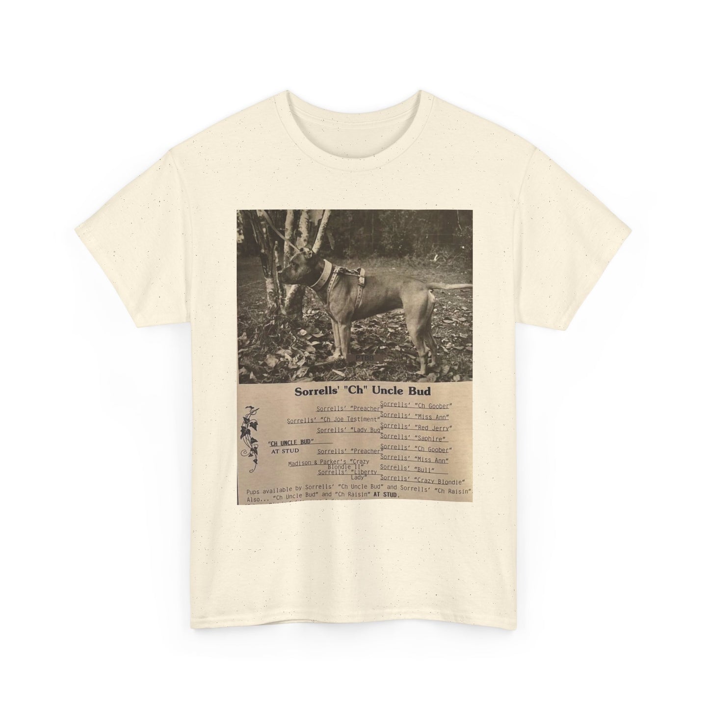 Dog Pedigree Unisex Tee