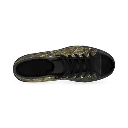 SS-Camouflage High-Top Sneakers for Men — Mossy Camo Classic