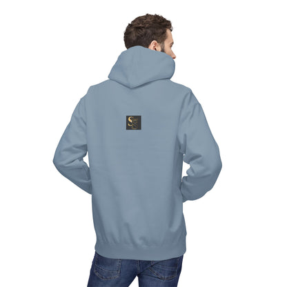 Badass Dad Hoodie — Graphic Father’s Day Pullover with Dog Silhouette