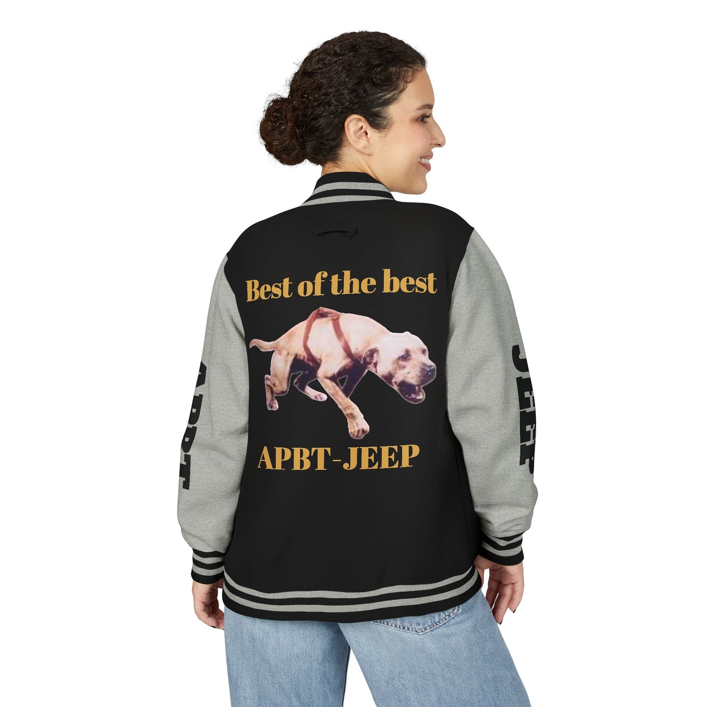 Letterman Jacket — "Best of the Best" APBT Bul Dog Varsity Jacket