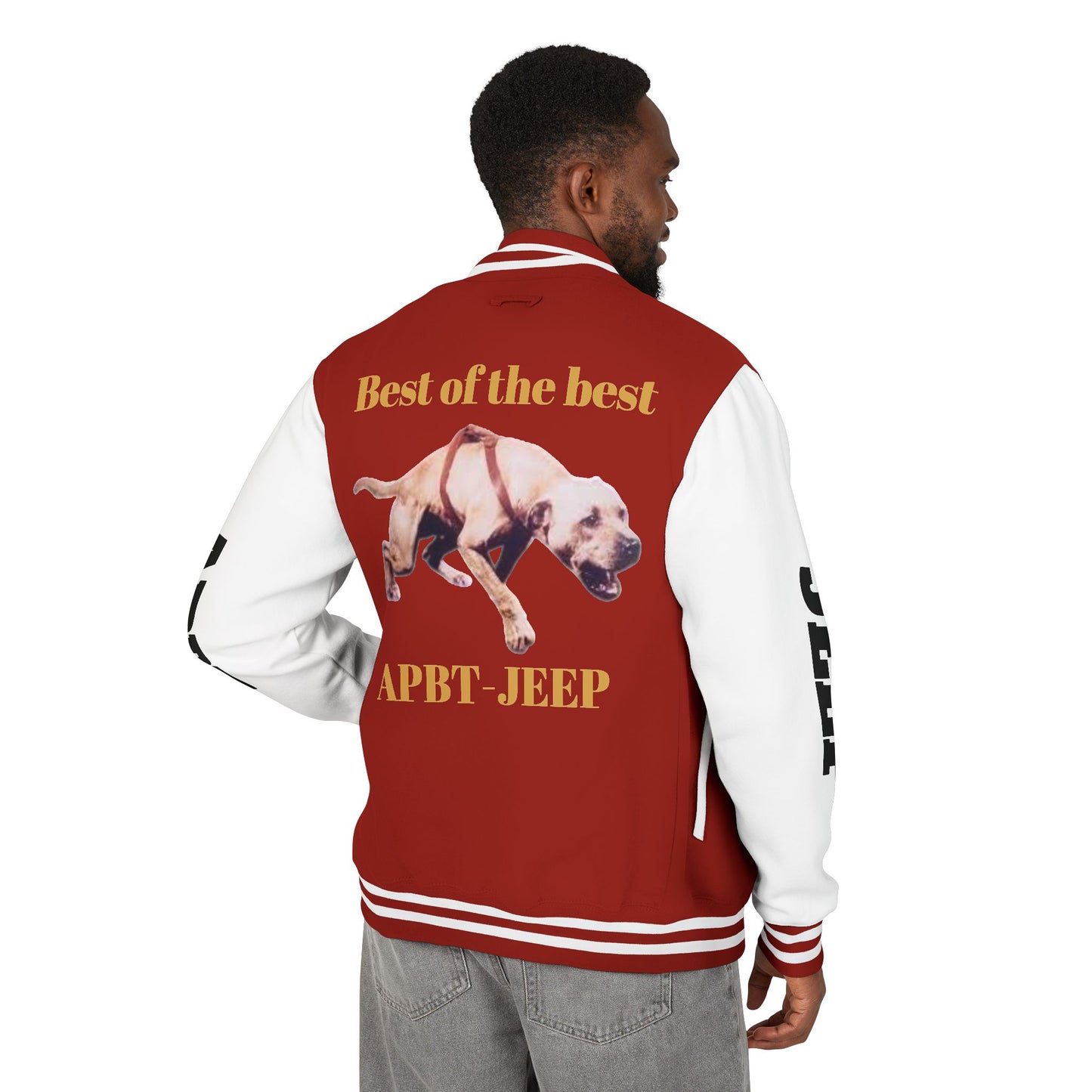 Letterman Jacket — "Best of the Best" APBT Bul Dog Varsity Jacket