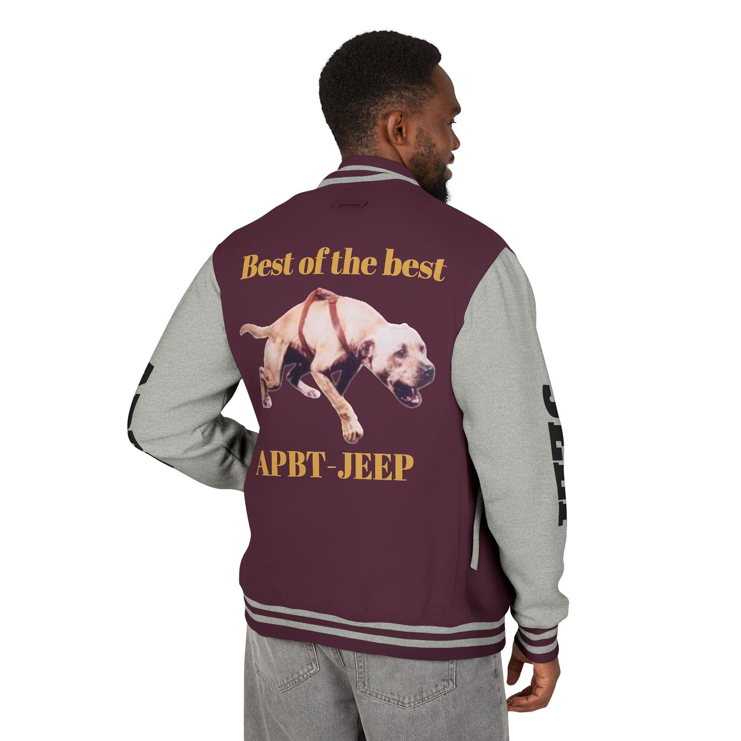 Letterman Jacket — "Best of the Best" APBT Bul Dog Varsity Jacket