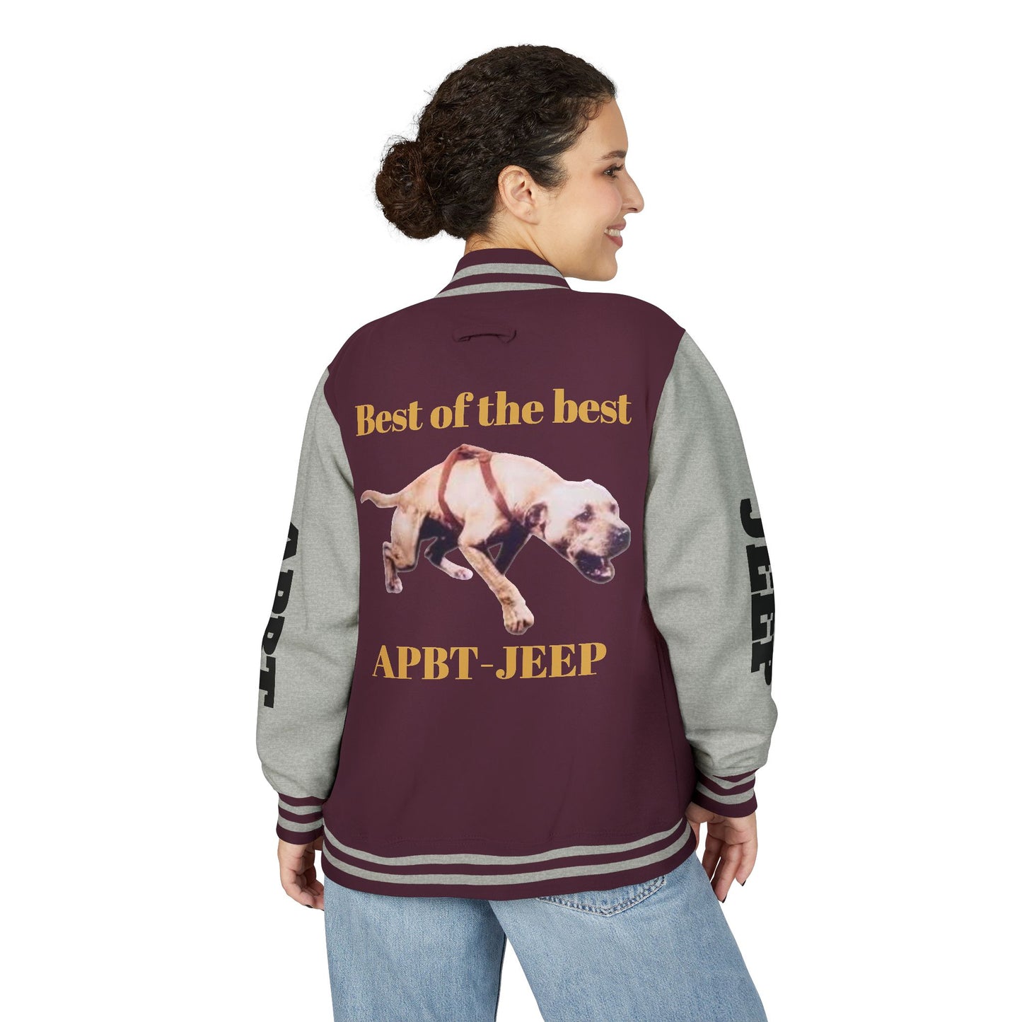 Letterman Jacket — "Best of the Best" APBT Bul Dog Varsity Jacket